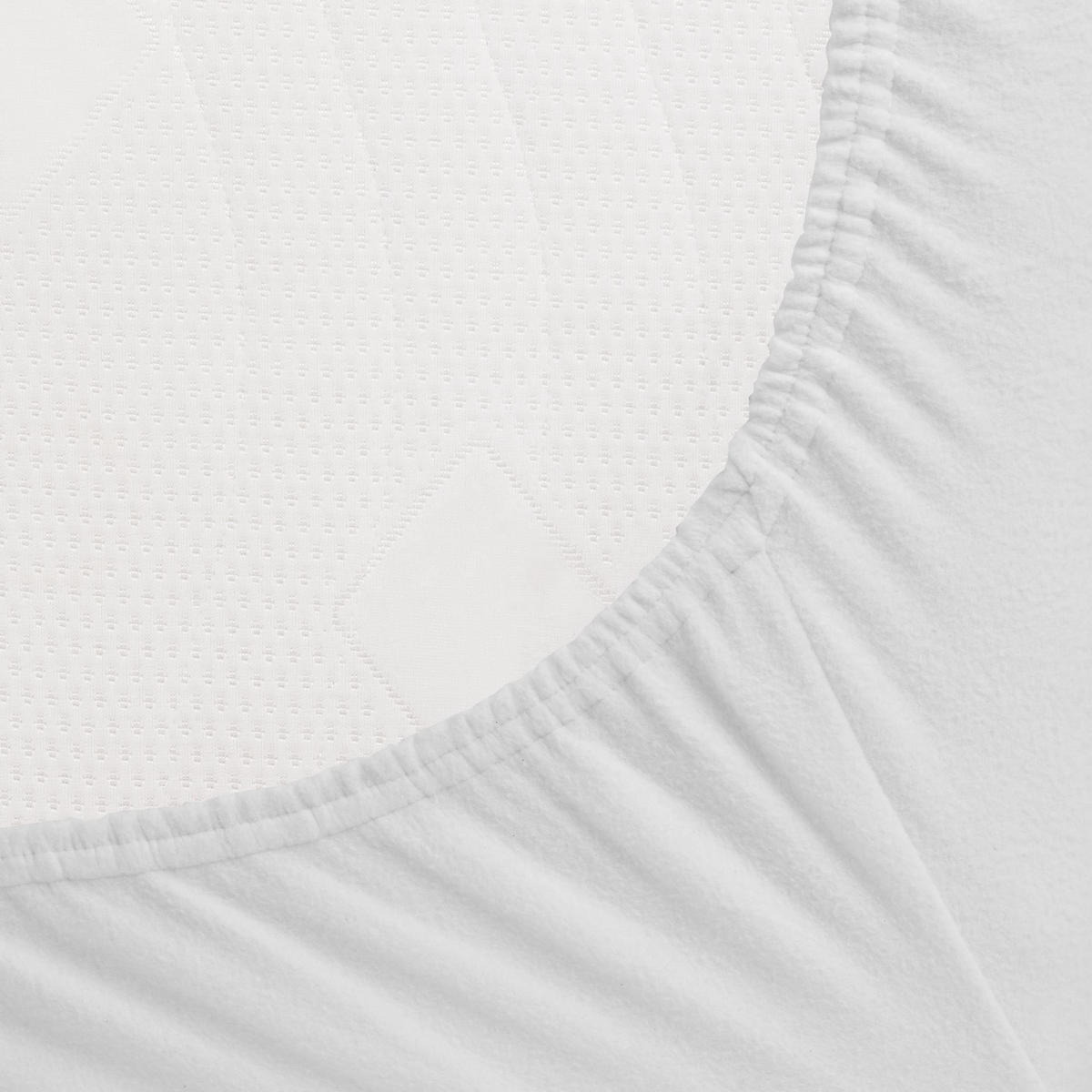 SPANNBETTLAKEN-TEDDY Warmes Winter Bettlaken 90x200 cm, Kuscheliges Teddy Laken Weiß - Weiß, Textil (90/200cm) - Carpe Sonno