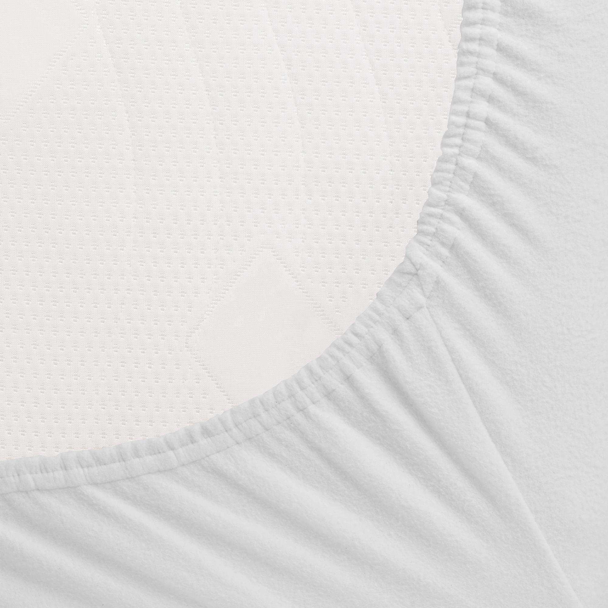 Thumbnail - Carpe Sonno Spannbettlaken-Teddy, Weiß, Textil, Uni, Rechteckig, 180x200 cm, Oeko-Tex® Made IN Green, Oeko-Tex® Standard...