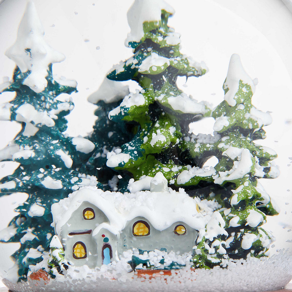 SCHNEEGUGEL Forest - Dunkelbraun, Glas/Kunststoff (10/12/10cm) - Butlers
