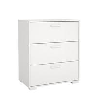 KOMMODE, Sofia, Weiß, Holzwerkstoff, 71 x 40 x 83 cm - Weiß, Holzwerkstoff (71/83/40cm) - ebuy24