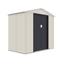 METALL-GARTENHAUS nebraska beige - Beige, Metall (213/195/127cm) - Habitat Garten