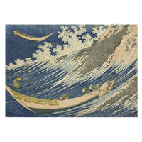 FOTOTAPETE 208x146 cm - Meereswellen - Blau, Textil (208/146cm) - Wallfluent