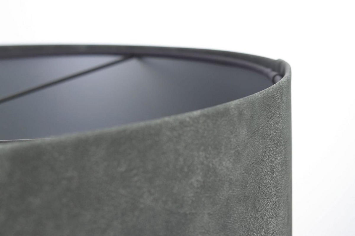 HÄNGELEUCHTE Grau 50/25 cm - Silberfarben/Grau, Kunststoff (50/0.8/25cm) - ONZENO