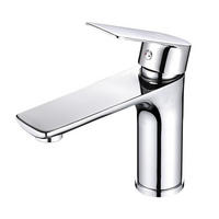 BADEZIMMERARMATUR, 17 x 15 cm, silber - Silberfarben, Metall (27/8/25cm) - Vallsero