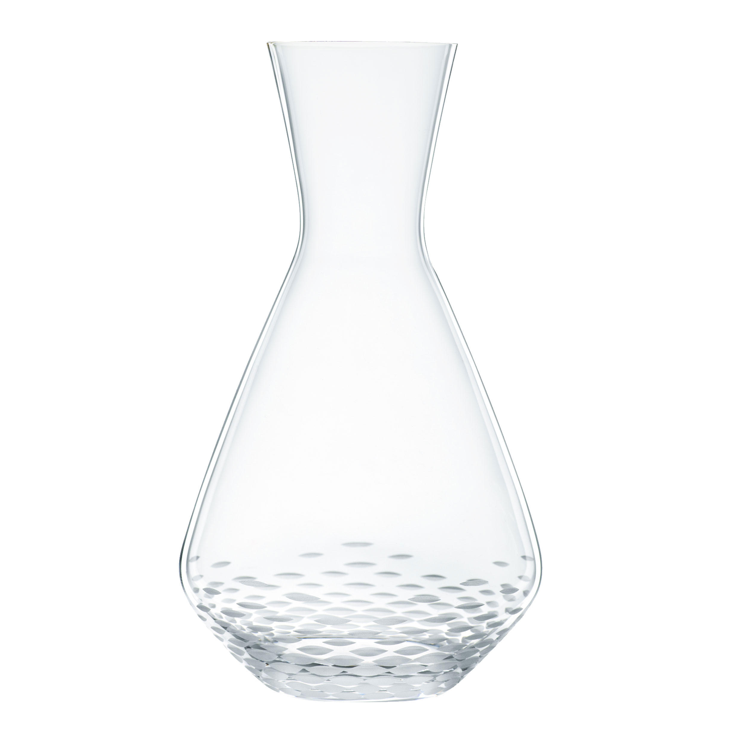 DEKANTIERKARAFFE Mosaik, 3-tlg., Kristallglas, 1400 ml - Transparent, Glas (1.4L) - Nachtmann