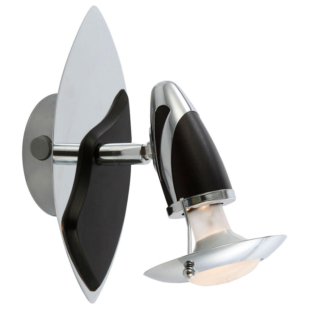 WANDLEUCHTE LORD Stahl Schwarz - Schwarz, Metall (17/20/17.5cm) - Globo Lighting