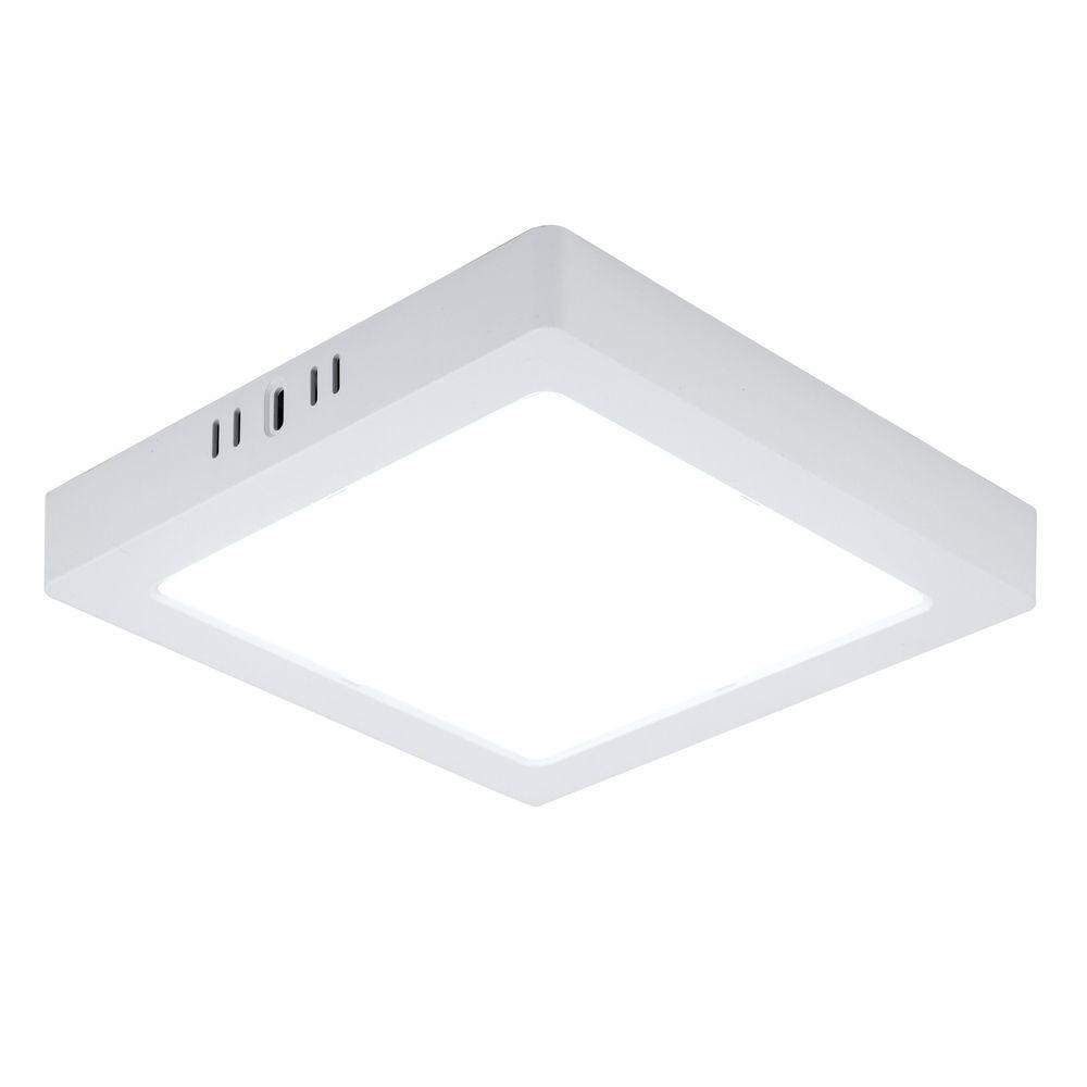 LED DECKENLEUCHTE Kunststoff Weiß - Weiß, Kunststoff (21.4/21.4/3.1cm)