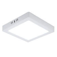 LED DECKENLEUCHTE Kunststoff Weiß - Weiß, Kunststoff (21.4/21.4/3.1cm)