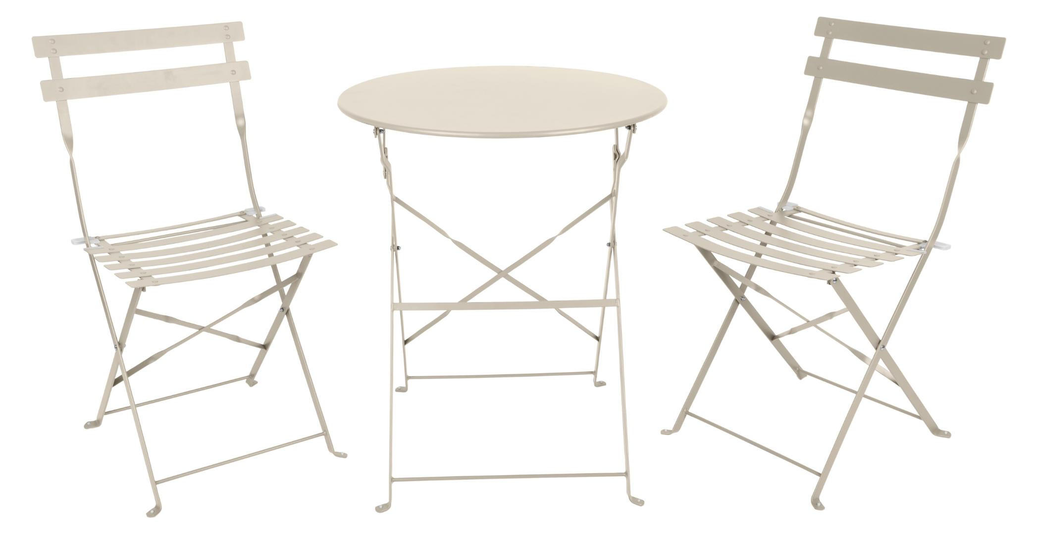 TISCH, Sam, Tisch Sandfarben, Stahl, 42 x 46 x 80 cm - Sandfarben, Metall - ebuy24