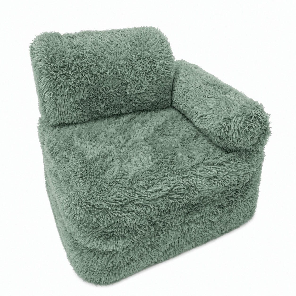 KINDERSESSEL Mammoth modular - Salbeigrün, Textil (60/24/60cm) - MeowBaby
