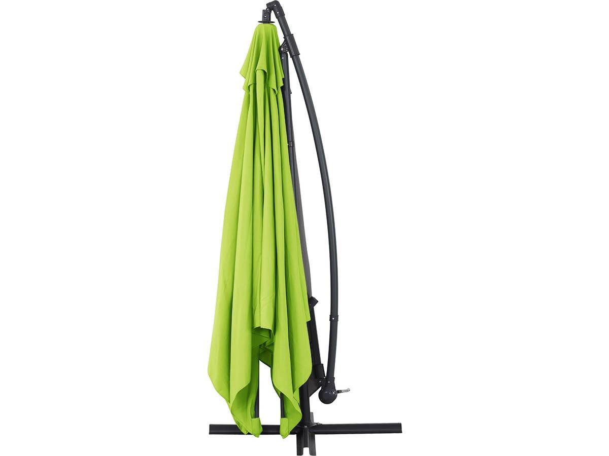 SONNENSCHIRM ilios 3 Grün - Grün, Metall (300/300cm) - Habitat Garten