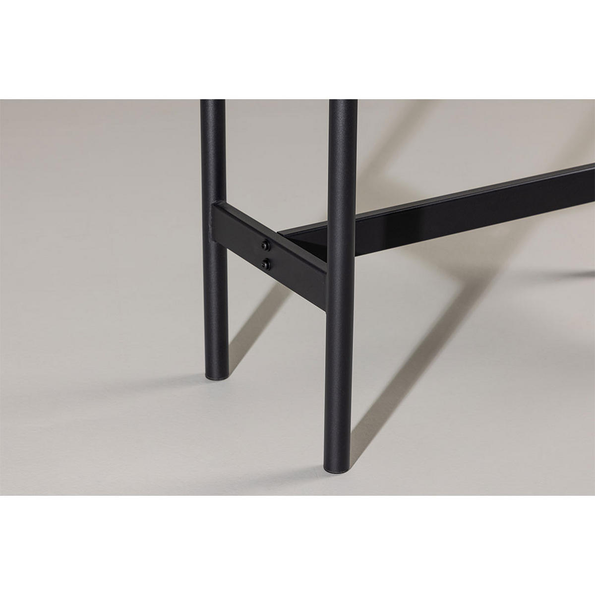 KONSOLENTISCH, Skate, Schwarz, Stahl, 40 x 110 x 80 cm - Schwarz, Metall (110/40/80cm) - ebuy24
