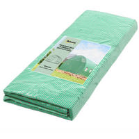 ERSATZFOLIE Ersatzabdeckung 300 x 300 x 200 cm mit Fronttür, 6 Fenster reißfest - Grün, Kunststoff (300/200/300cm) - Outsunny