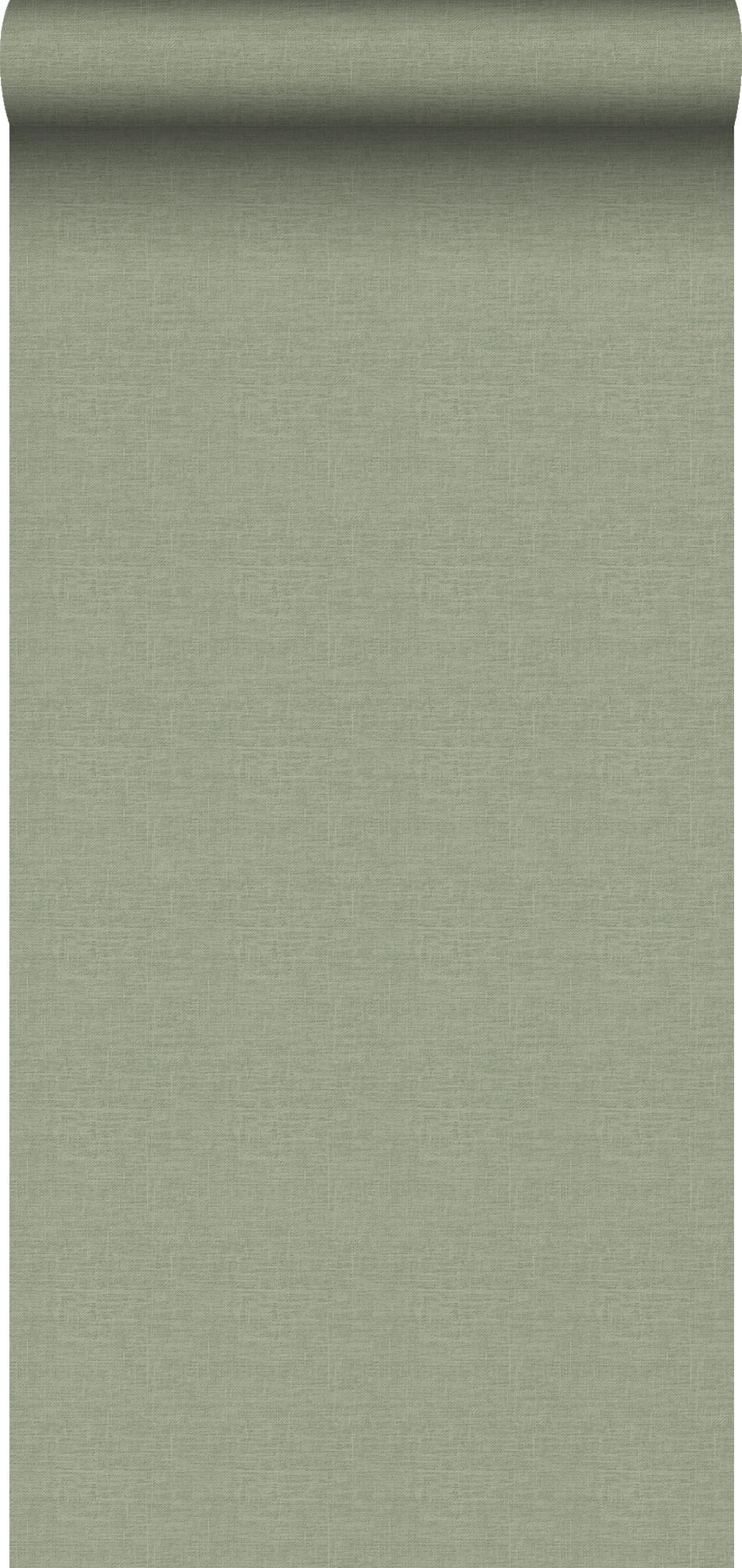 TAPETE Leinen-Optik 53 cm x 10 m - Grün, Papier (53/1000cm) - Sanders & Sanders