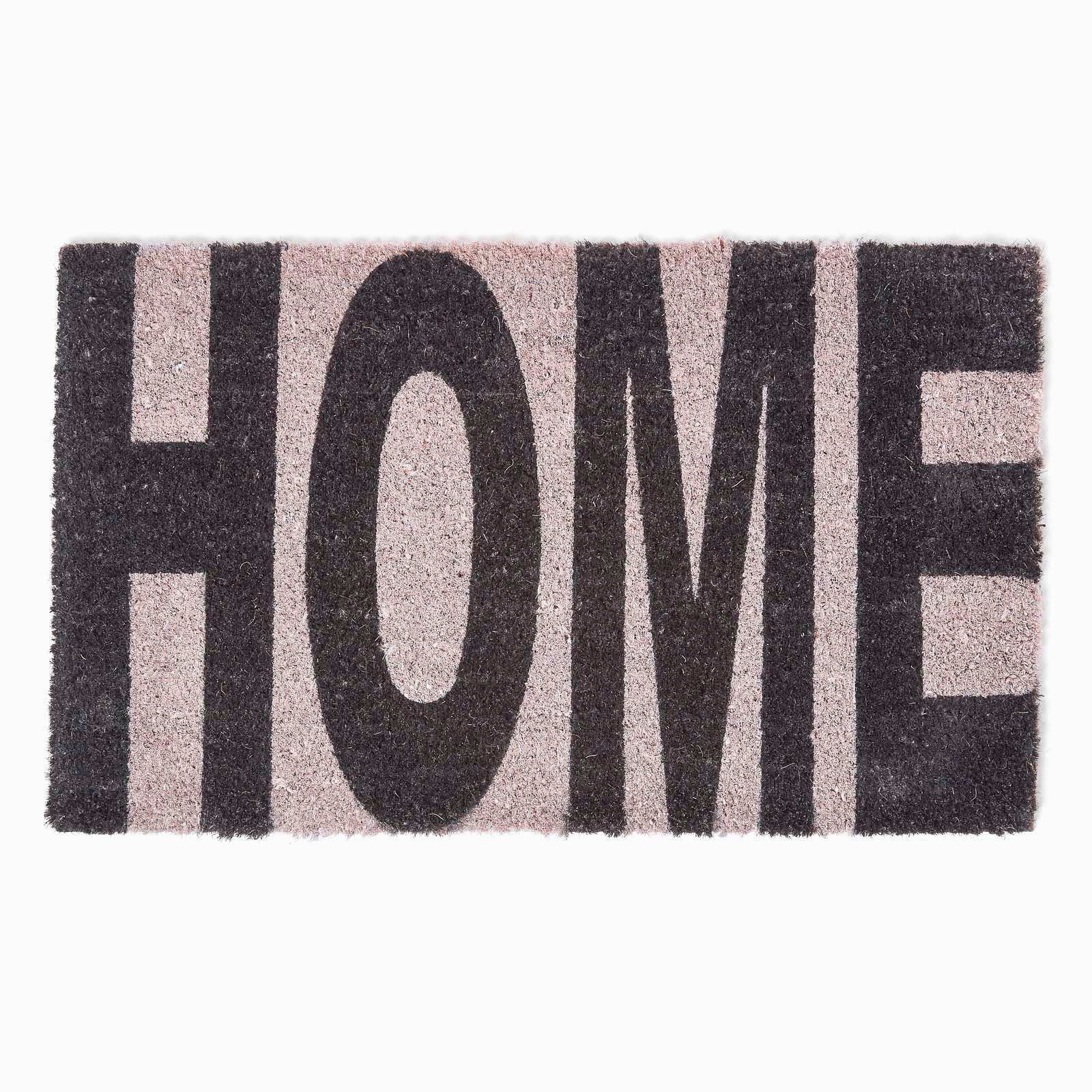 FUSSMATTE Home, Kokosfaser 40/70 cm - Grau, Naturmaterialien (40/70cm) - Homescapes
