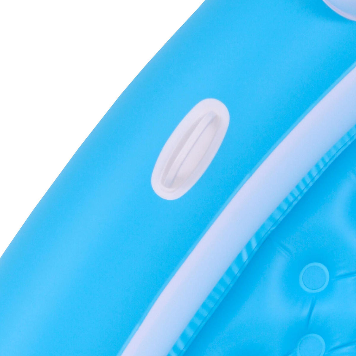 SCHWIMMSESSEL Dreiecks-Sessel Float 195x188x35 cm blau - Blau, Kunststoff (195/188/35cm)
