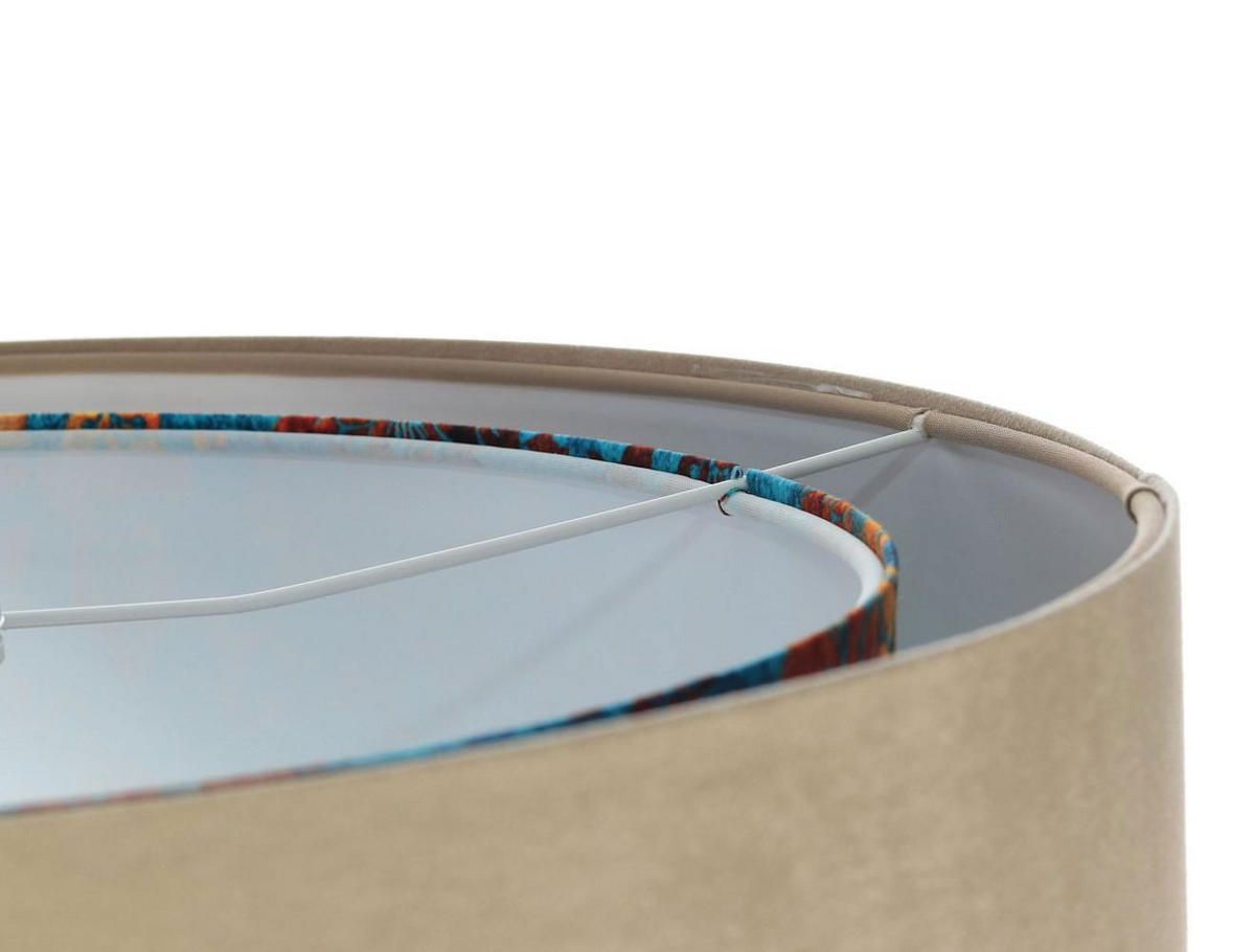 HÄNGELEUCHTE Türkis 50/23 cm - Türkis, Kunststoff (50/1.3/23cm) - ONZENO