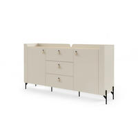 KOMMODE SOVI 05 180 / 95 / 42 cm in Macadamia / Eiche Mavelie - Eichefarben/Beige, Holzwerkstoff (180/95/42cm) - Deine Möbel 24
