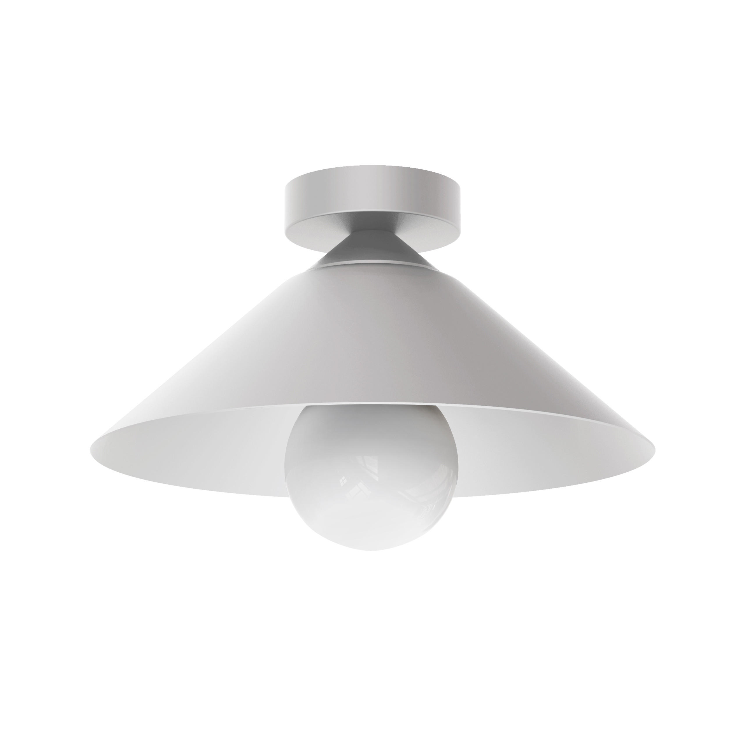 DECKENLEUCHTE - Weiß, Metall (25/25/15cm) - Lumicom