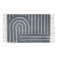 BADEMATTE BAHAMAS - Grau, Textil (60/90cm) - Schöner Wohnen