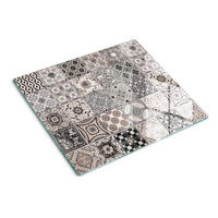 GLASPLATTE 60x52 cm Keramikfliesen - Beige, Glas (60/0.4/52cm) - TULUP
