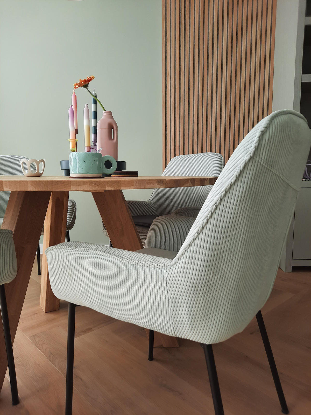 JÍDELNÍ ŽIDLE sada 2 ks Manšestr Zelená Loverna - zelená barva, kov/textil (56/89/59cm) - Beliani