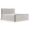BOXSPRINGBETT Nocturne Beige 160/200 cm - Beige/Schwarz, Holz/Holzwerkstoff (160/200cm) - Maison de Reve