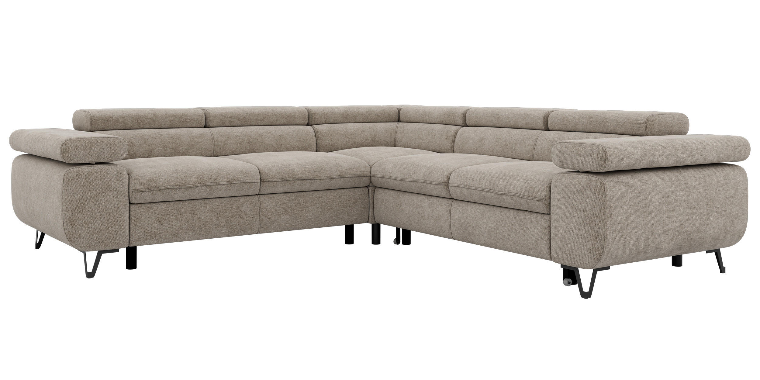MKS Ecksofa Greige 269x269 cm