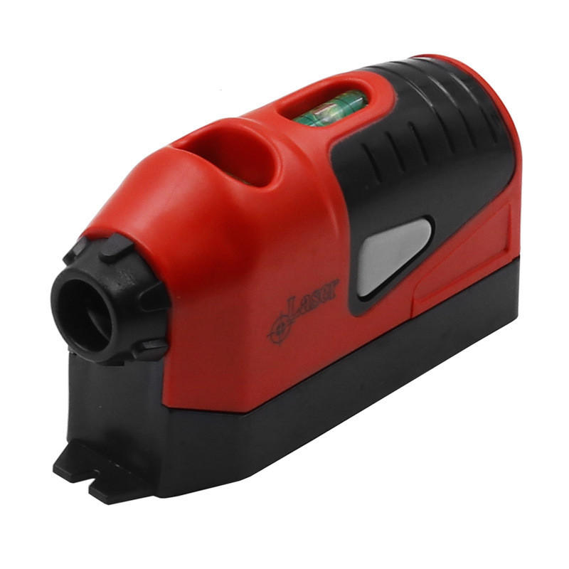 LASER-NIVELLIERGERÄT – Rot – Zur Messung - Rot, Kunststoff (12/4/6cm) - DCA