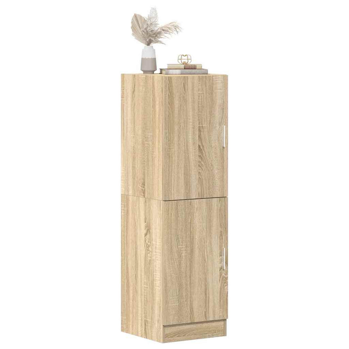 KÜCHENSCHRANK Sonoma-Eiche 38/41,5/131,5 Cm Holzwerkstoff - Braun, Holzwerkstoff (41.5/131.5/38cm) - vidaXL