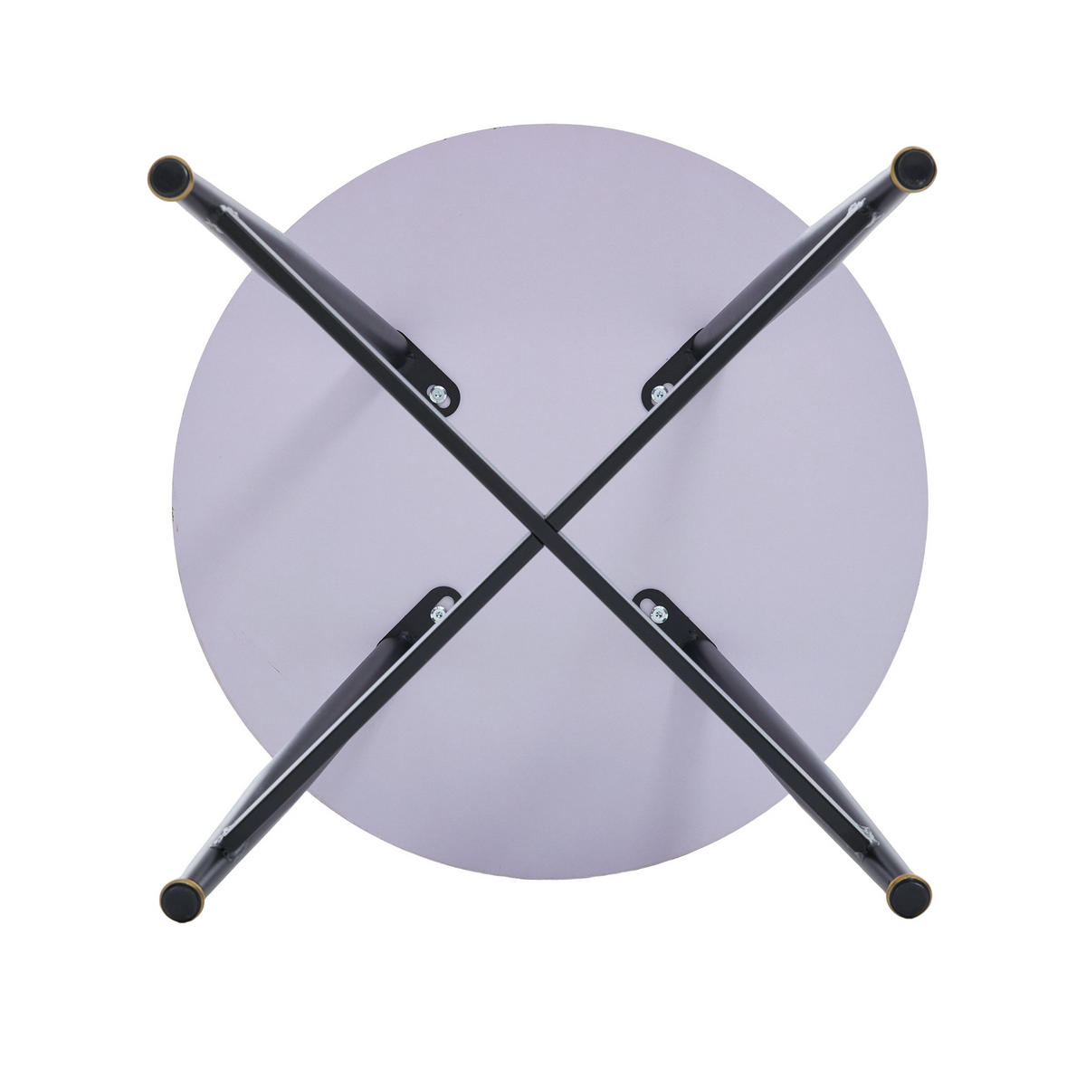 BEISTELLTISCH Oak-coloured Schwarz - Eichefarben, Holzwerkstoff (55/55/60cm) - ComfortXL