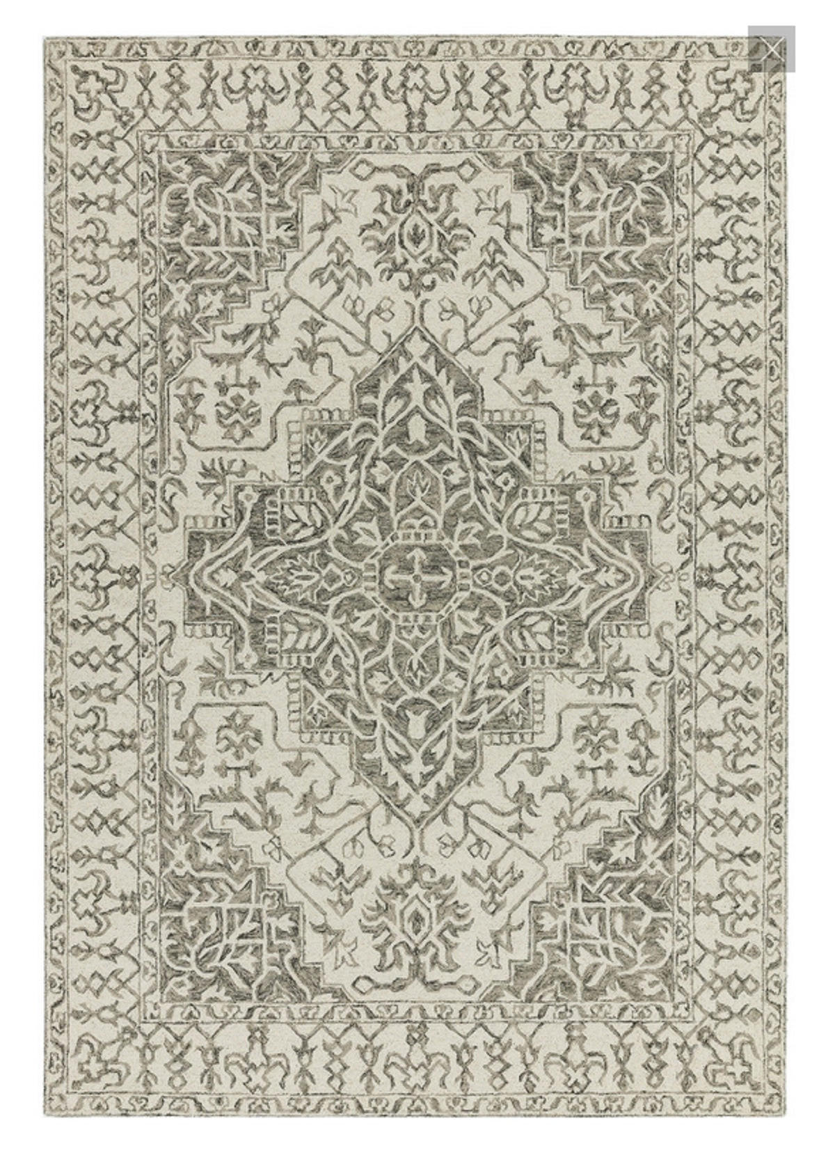 TEPPICH klassisch Wolle BONDI Beige 160x230 cm - Beige, Naturmaterialien (160/230cm) - Novatrend