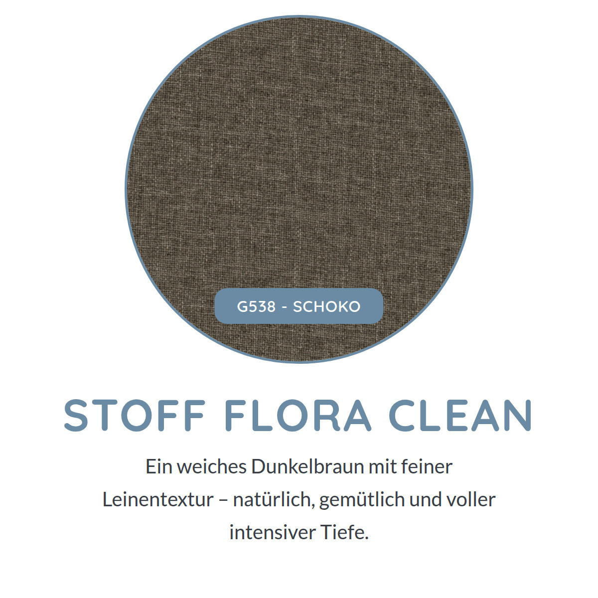 2,5-SITZER Vaasa Chenille Braun klappb. Kopfstützen 198/100/81 cm - Taupe, Kunststoff/Textil (198/81/70cm) - foamnova