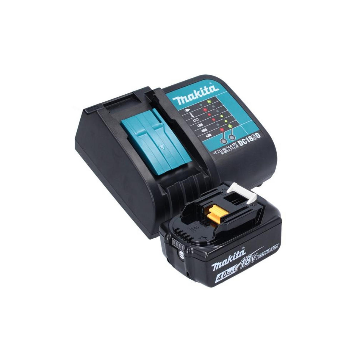 MAKITA DLM 330 SM Akku Rasenmäher 18 V 33 cm 30 l + 1x Akku 4,0 Ah + Ladegerät - Multicolor, Kunststoff (375/400/830cm) - Makita