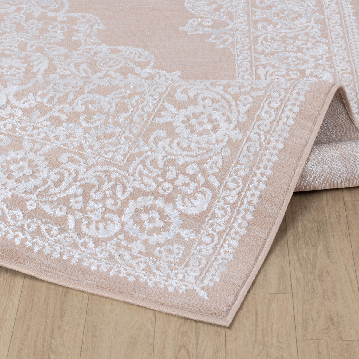 VINTAGE-TEPPICH 120x170 cm Beige - Beige, Naturmaterialien/Textil (120/170cm) - LIVABLISS