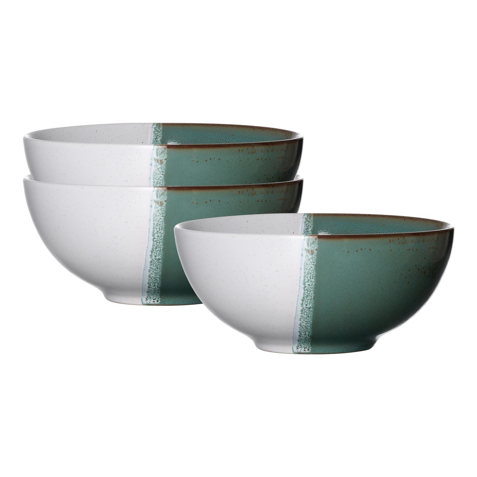 POKE BOWLSCHALEN Tonala Grün ø 17,5 cm 3er Set - Grün, Keramik (17.5cm) - Ritzenhoff Breker