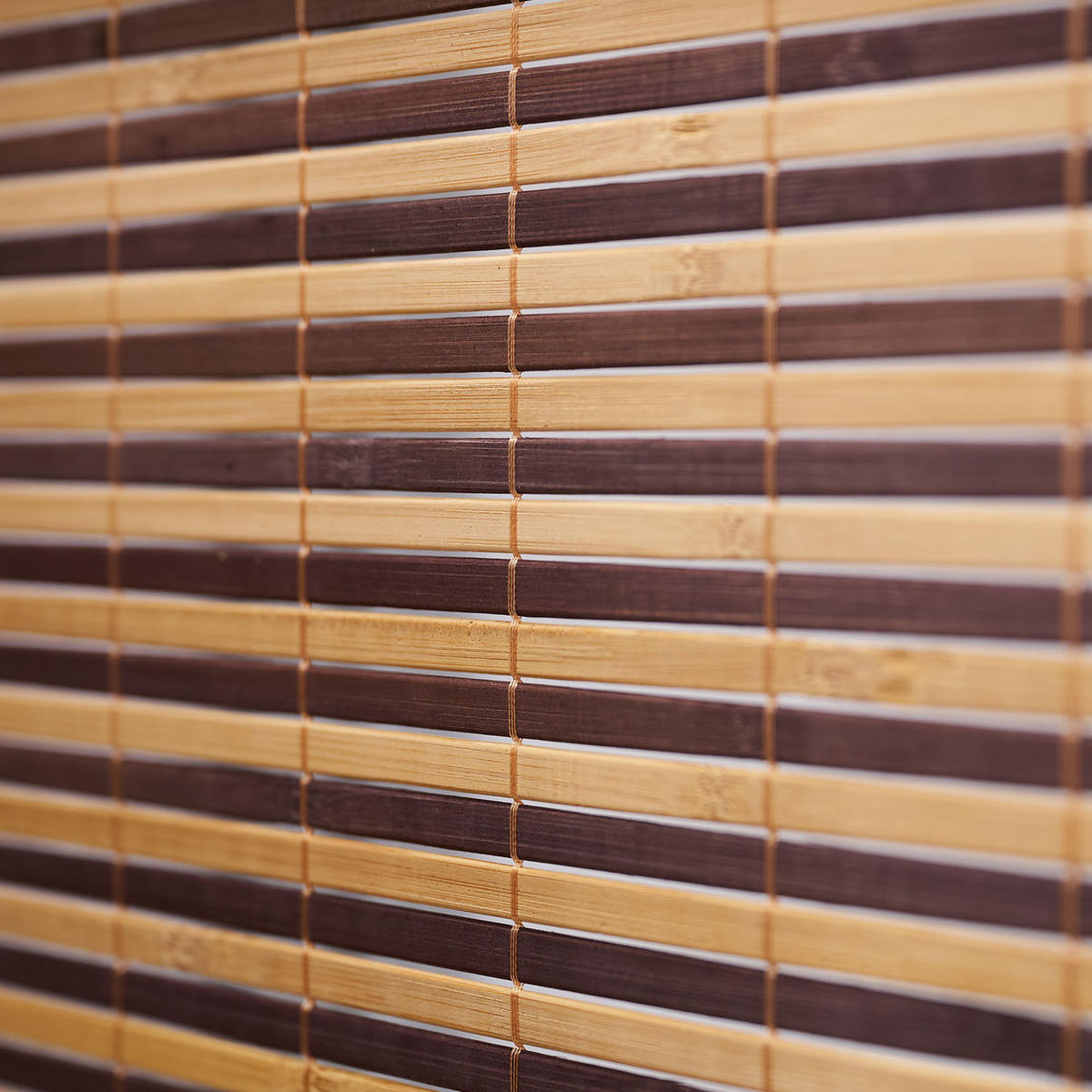 PARAVENT 5-tlg. 220/175 cm Braun Bambusstreben - Braun, Holz (220/175/2cm) - Homestyle4u