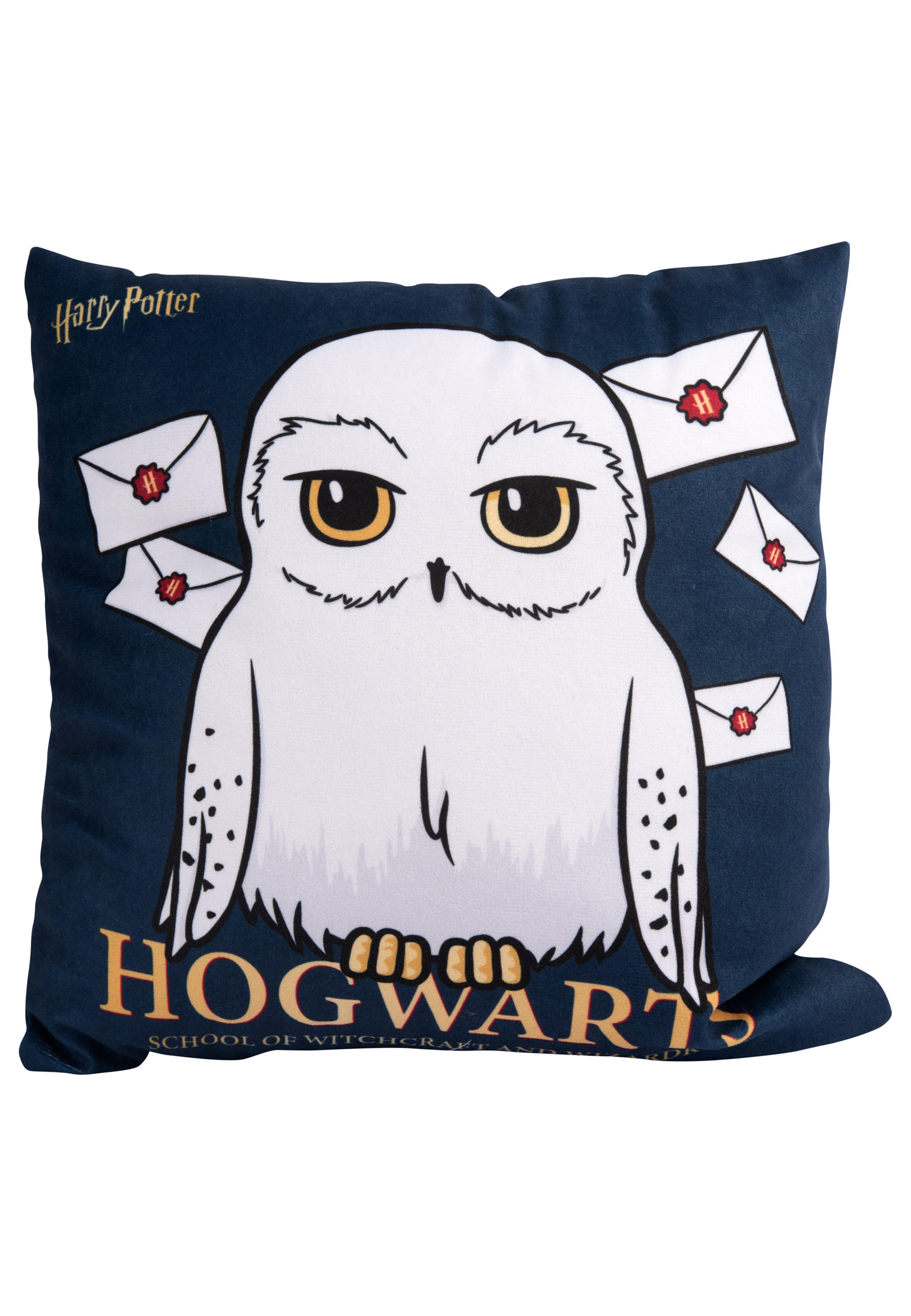 KINDERKISSEN Harry Potter Hedwig Blau 30x30 cm - Multicolor, Textil (30/30cm) - United Labels