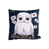 KINDERKISSEN Harry Potter Hedwig Blau 30x30 cm - Multicolor, Textil (30/30cm) - United Labels
