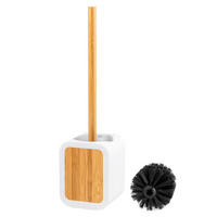WC-GARNITUR, weiß - Weiß, Kunststoff (10/39/10cm) - eluno