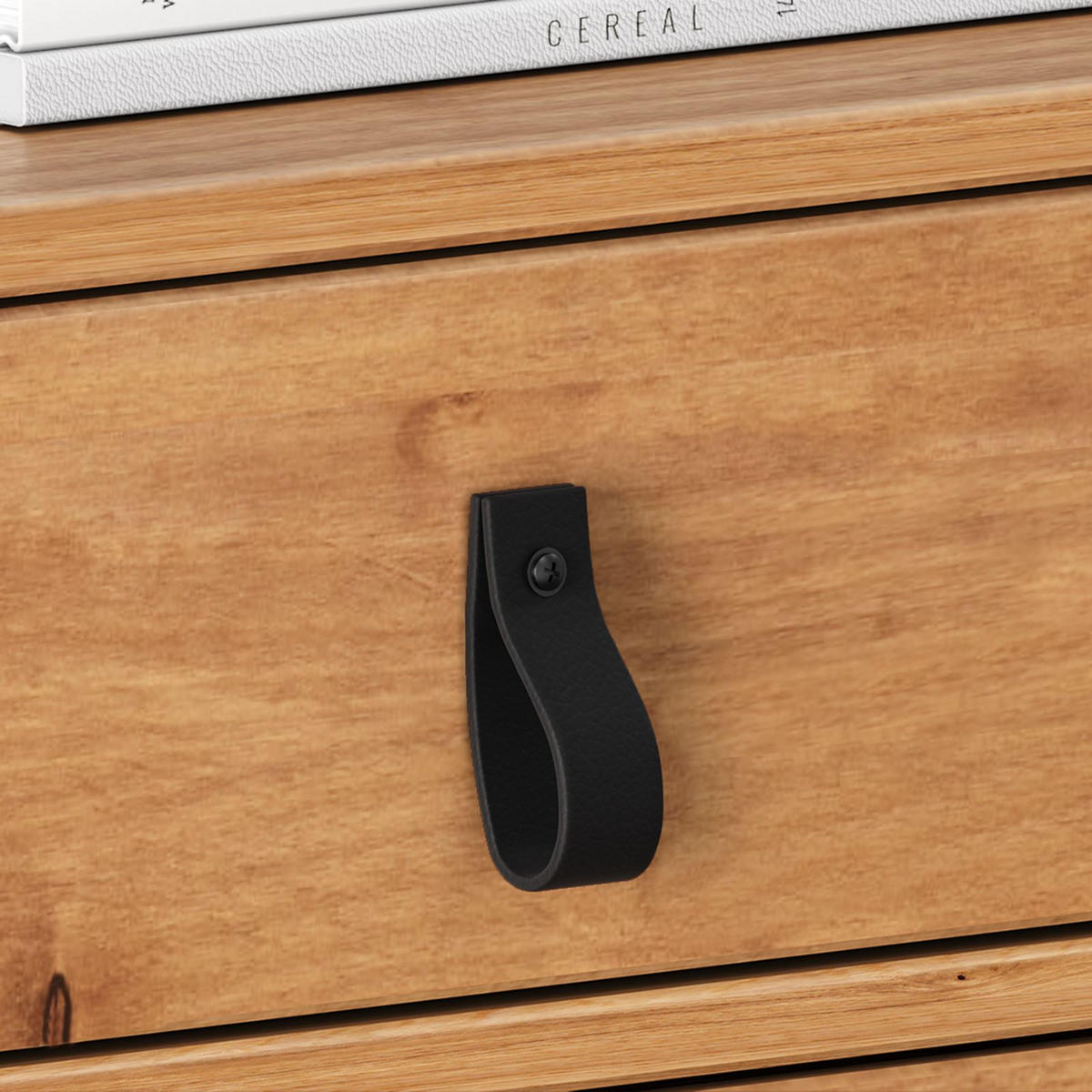 SCHUHKIPPER MIKKA Eiche - Eichefarben, Holz (86/105/30cm) - IDIMEX