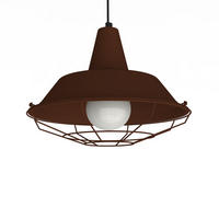 HÄNGELEUCHTE - Dunkelbraun, Metall (35/35/30cm) - Lumicom