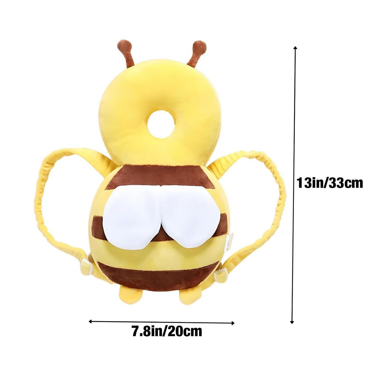 BABYKISSEN – stützend, schützt vor dem Herunterfallen – Gelb - Gelb, Textil (20/33cm)