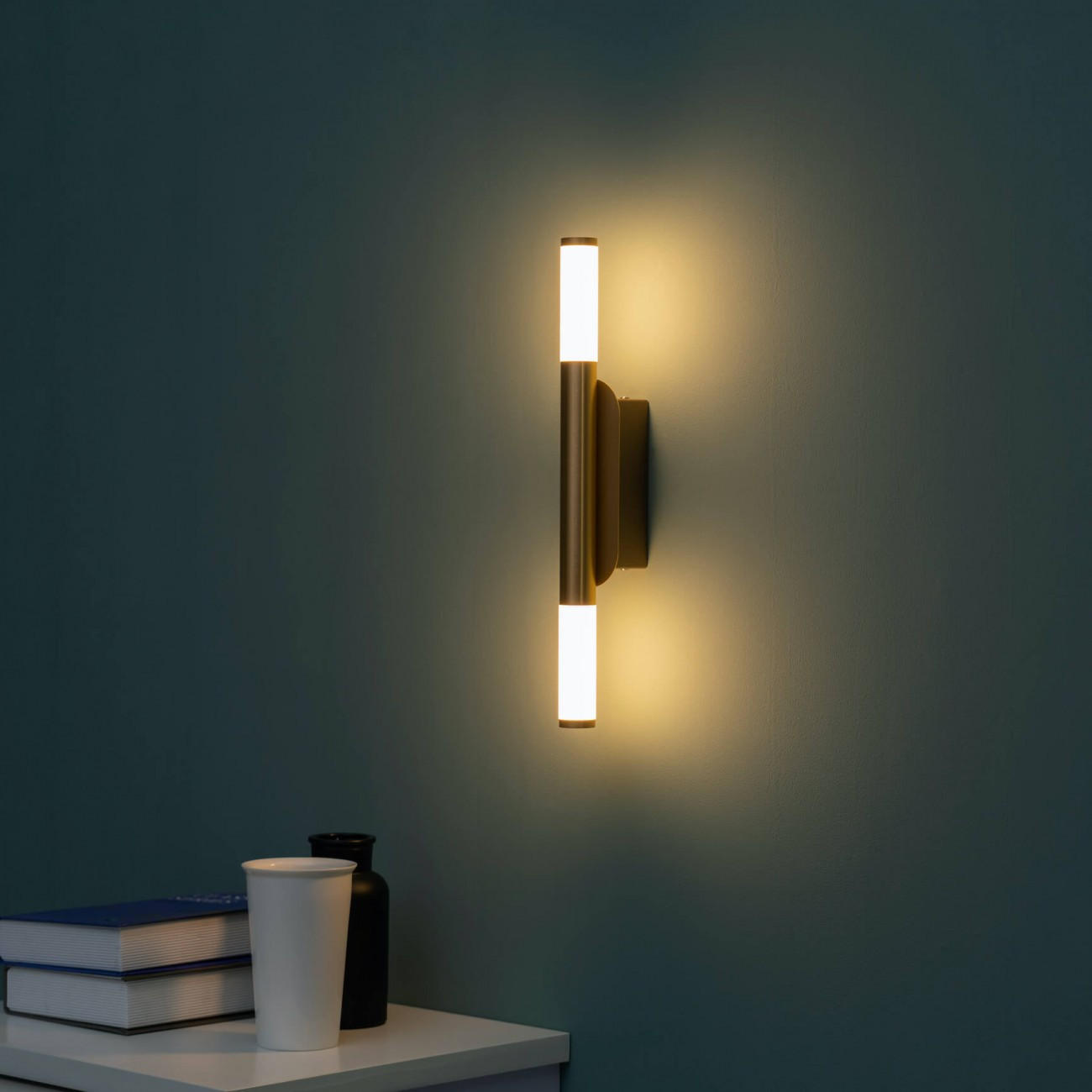 WANDLEUCHTE Barletta, Gold / Messing, 40cm - Goldfarben, Metall (8/40/40cm) - KOSILUM