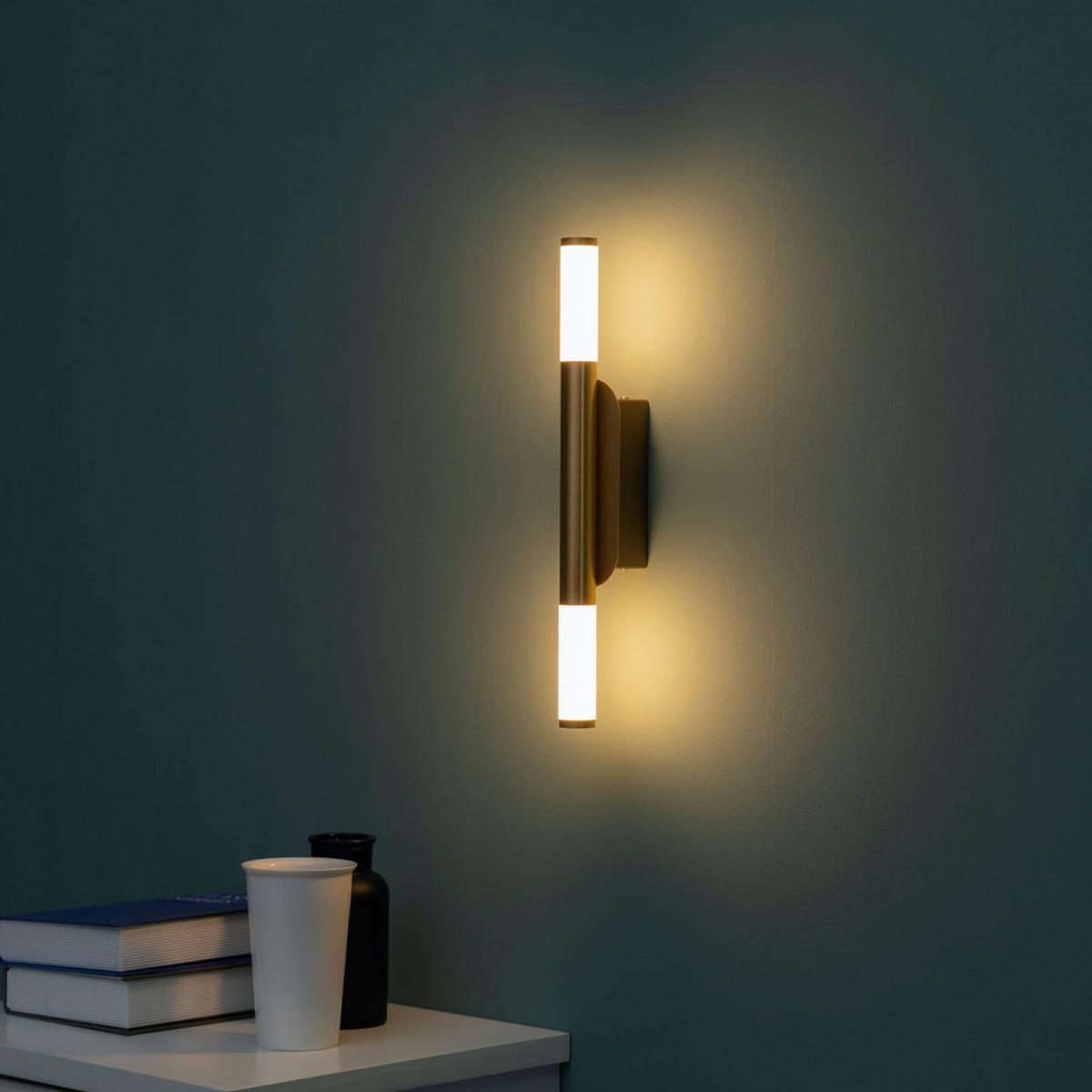 WANDLEUCHTE Barletta, Gold / Messing, 40cm - Goldfarben, Metall (8/40/40cm) - KOSILUM