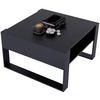 COUCHTISCH Holzwerkstoff rechteckig stabil Schwarz 45/71.5/68cm - Schwarz, Holzwerkstoff (71.5/68/45cm) - CraftPAK
