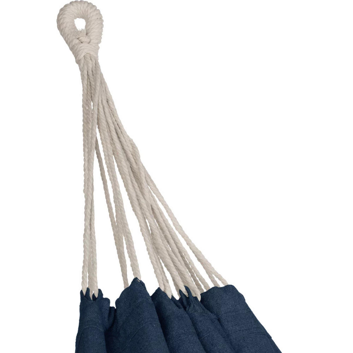 HÄNGEMATTE 200/150 cm, bis 200 kg - Blau, Textil (150/1/200cm) - Outtec