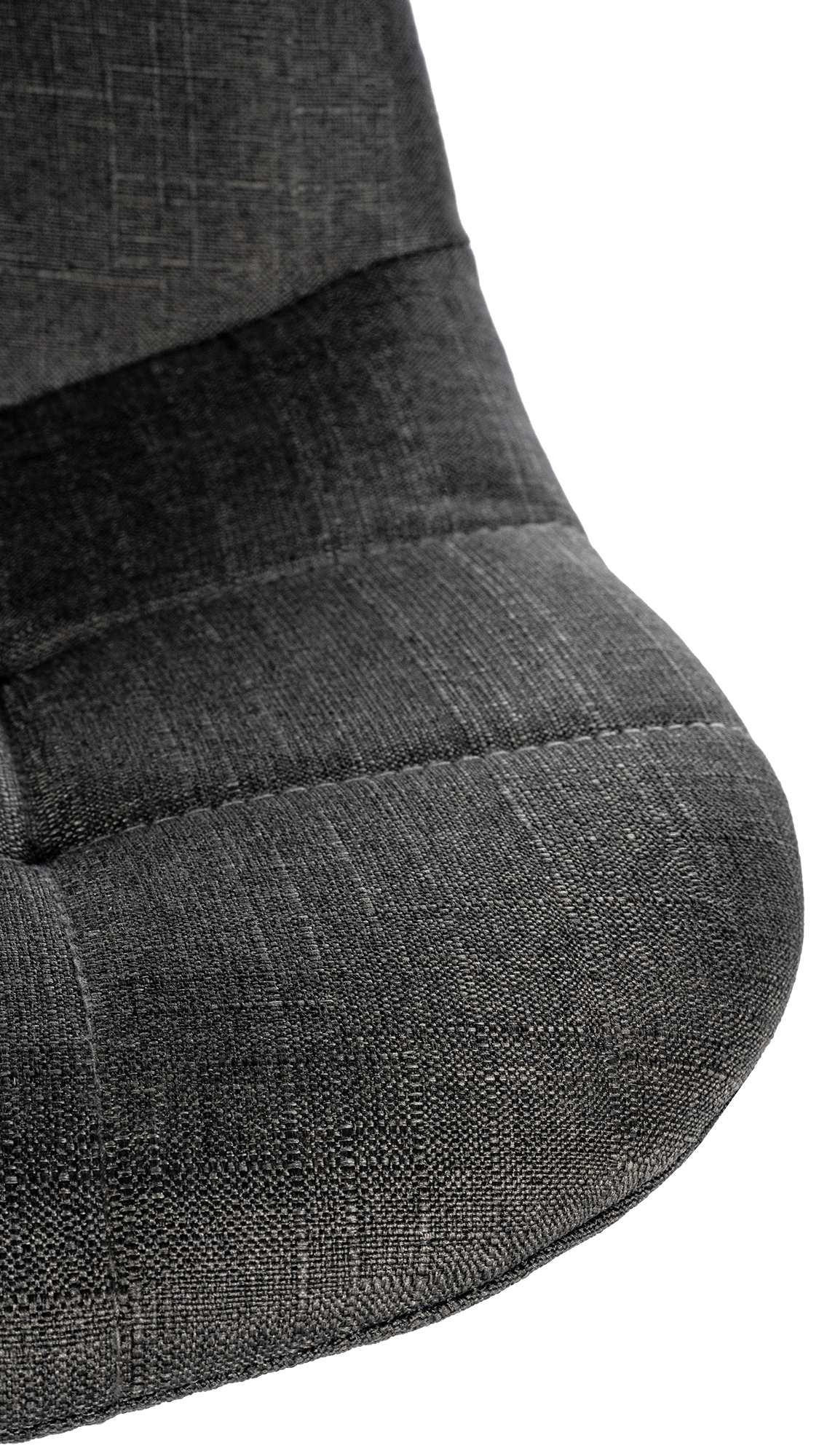 Thumbnail - CLP Barhocker, Dunkelgrau, Textil, 47x99x56 cm, Esszimmer, Barmöbel, Barhocker