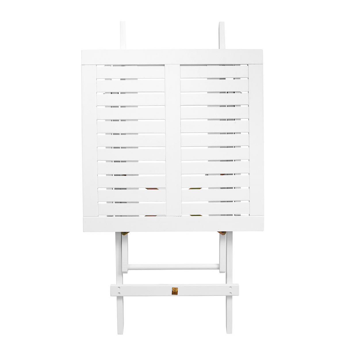 GARTENMÖBEL-SET (3-teilig) Lodge - Weiß, Holz - BUTLERS