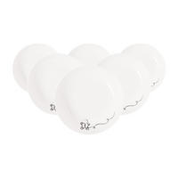 SCHALEN XMAS Statement Lines weiß ø 18,7 cm 6er Set - Weiß, Keramik (18.7cm) - Villeroy & Boch